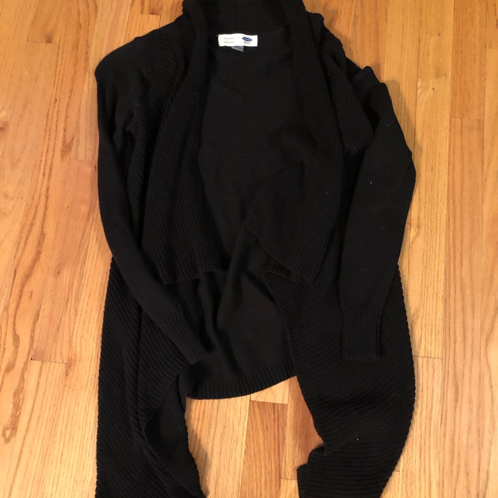 Old Navy Extra Long Open Front Nursing Sweater
